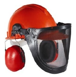 Forstschutzhelm